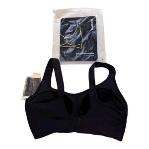 True Kind Comfort Bra Black New With Tags Size Large
